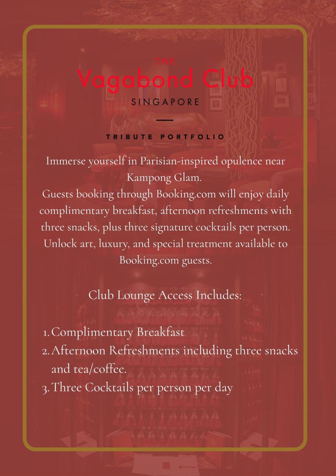 The Vagabond Club, A Tribute Portfolio Hotel Singapore Ngoại thất bức ảnh
